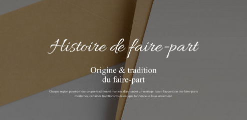 https://www.histoiredefairepart.fr